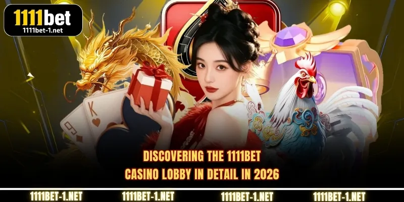 Discovering the 1111BET Casino lobby in detail in 2026