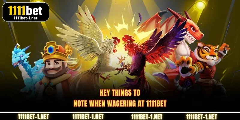 Key things to note when wagering at 1111BET