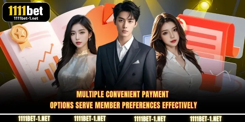 Multiple convenient payment options serve member preferences effectively