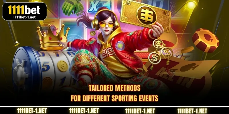 Tailored methods for different sporting events
