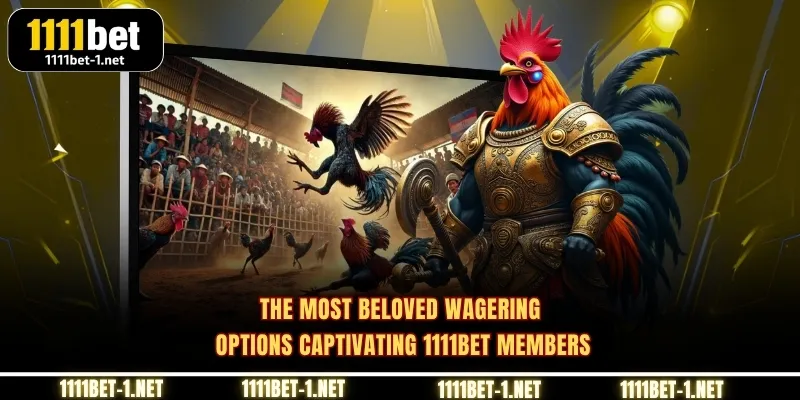 The most beloved wagering options captivating 1111BET members
