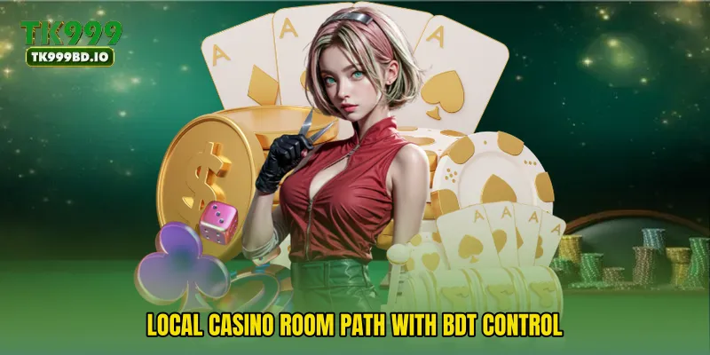 Local casino room path with BDT control